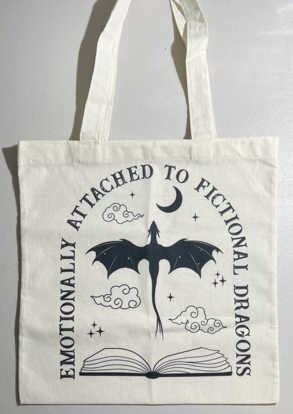 Fictional Dragons Tote Bag