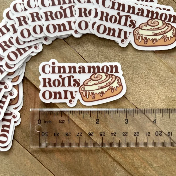 Cinnamon Rolls Only Sticker - Image 3